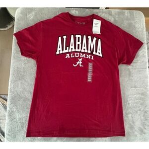 The Victory University of Alabama Alumni Red T-Shirt Womens Size Large NWT